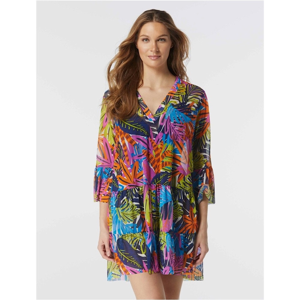 Coco‎ Reef Electric Jungle Enchant Cover-up Dress Small